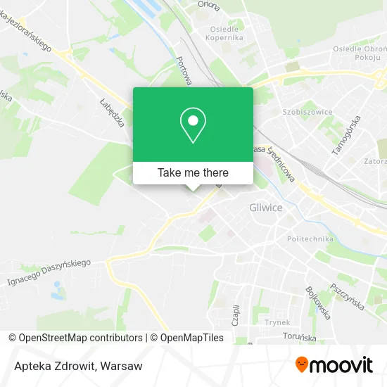 Карта Apteka Zdrowit
