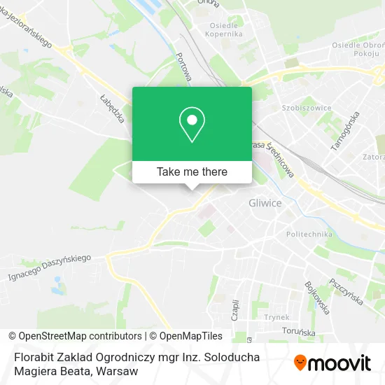Карта Florabit Zaklad Ogrodniczy mgr Inz. Soloducha Magiera Beata