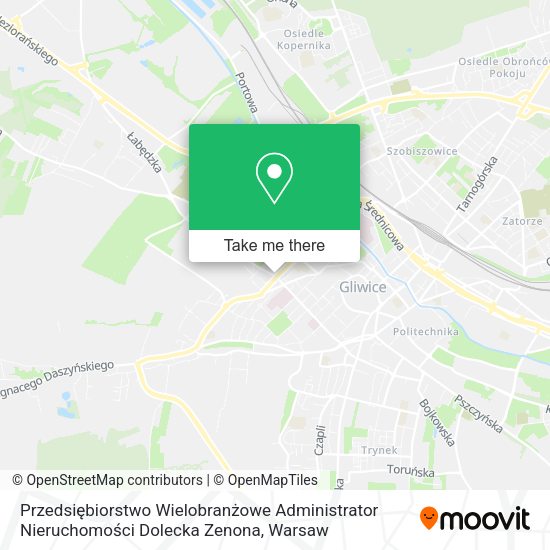 Przedsiębiorstwo Wielobranżowe Administrator Nieruchomości Dolecka Zenona map