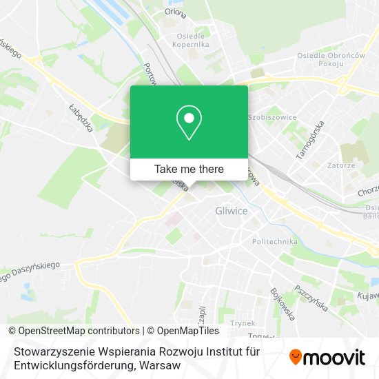 Stowarzyszenie Wspierania Rozwoju Institut für Entwicklungsförderung map