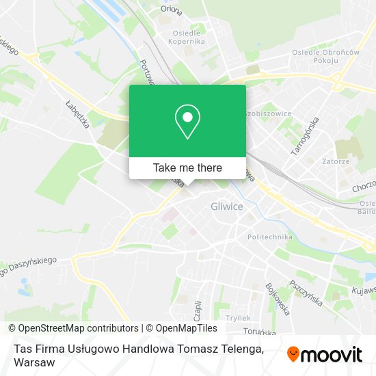 Tas Firma Usługowo Handlowa Tomasz Telenga map