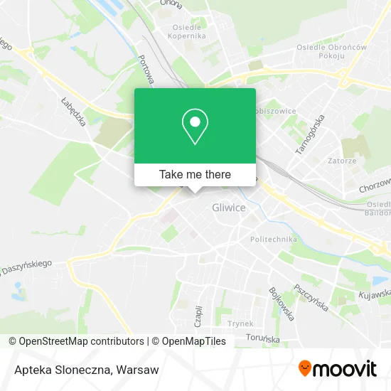 Карта Apteka Sloneczna