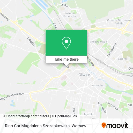 Rino Car Magdalena Szczepkowska map