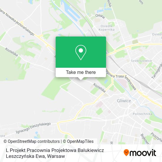 Карта L Projekt Pracownia Projektowa Balukiewicz Leszczyńska Ewa