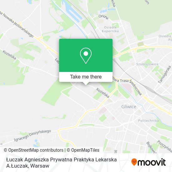 Łuczak Agnieszka Prywatna Praktyka Lekarska A.Łuczak map