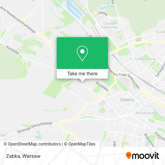 Zabka map
