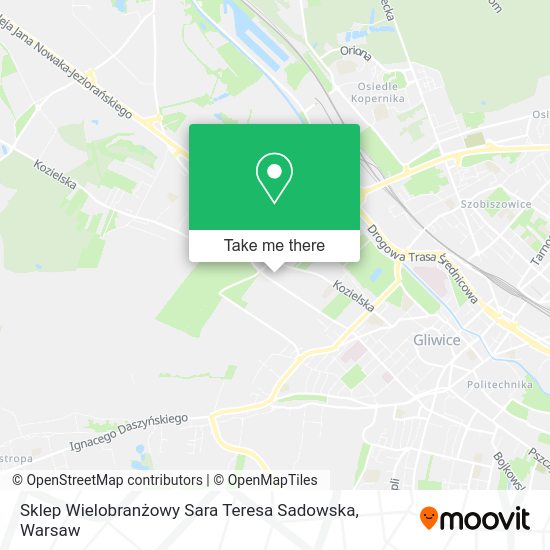 Sklep Wielobranżowy Sara Teresa Sadowska map