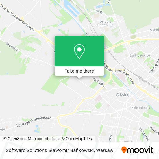 Software Solutions Sławomir Bańkowski map