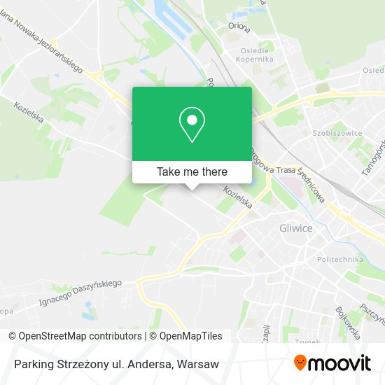 Parking Strzeżony ul. Andersa map