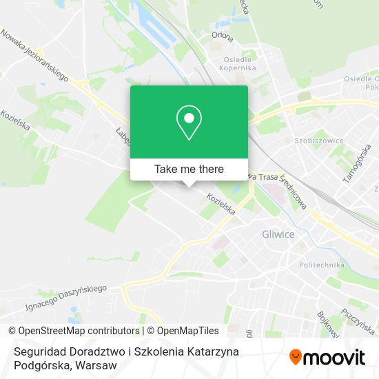 Seguridad Doradztwo i Szkolenia Katarzyna Podgórska map