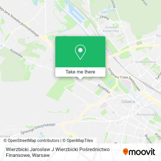 Wierzbicki Jarosław J Wierzbicki Pośrednictwo Finansowe map