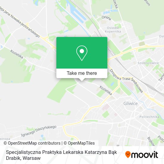 Specjalistyczna Praktyka Lekarska Katarzyna Bąk Drabik map