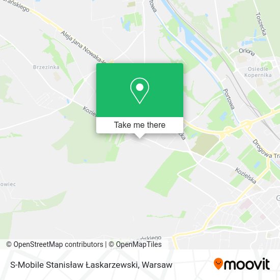 S-Mobile Stanisław Łaskarzewski map