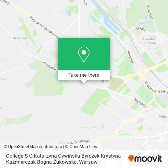 Collage S C Katarzyna Cywińska Byrczek Krystyna Kaźmierczak Bogna Żukowska map