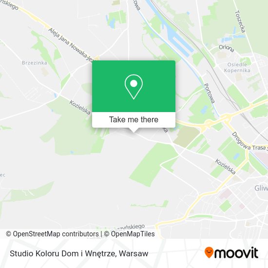 Studio Koloru Dom i Wnętrze map