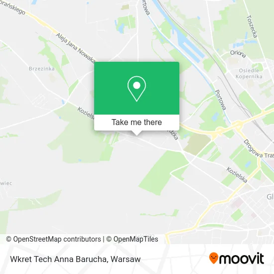 Wkret Tech Anna Barucha map