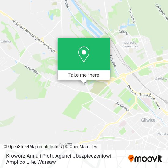 Kroworz Anna i Piotr, Agenci Ubezpieczeniowi Amplico Life map