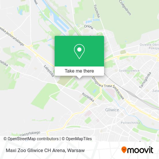 Maxi Zoo Gliwice CH Arena map