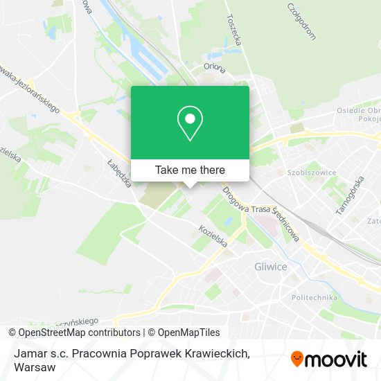 Jamar s.c. Pracownia Poprawek Krawieckich map