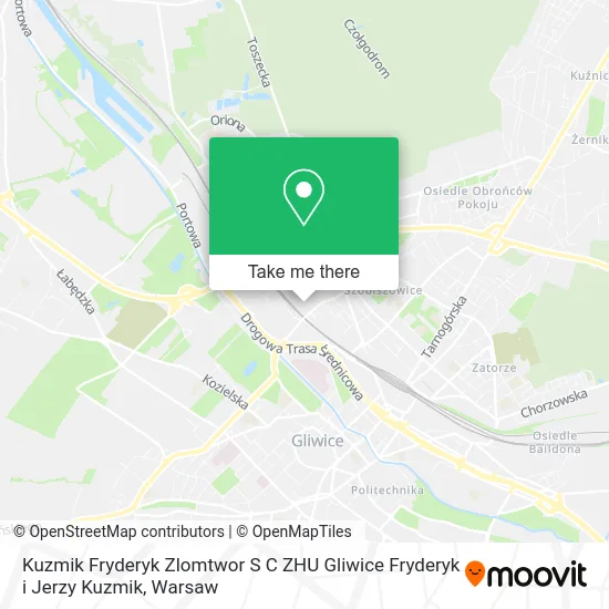 Kuzmik Fryderyk Zlomtwor S C ZHU Gliwice Fryderyk i Jerzy Kuzmik map