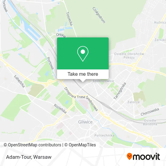 Adam-Tour map