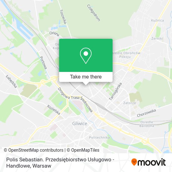 Polis Sebastian. Przedsiębiorstwo Usługowo - Handlowe map