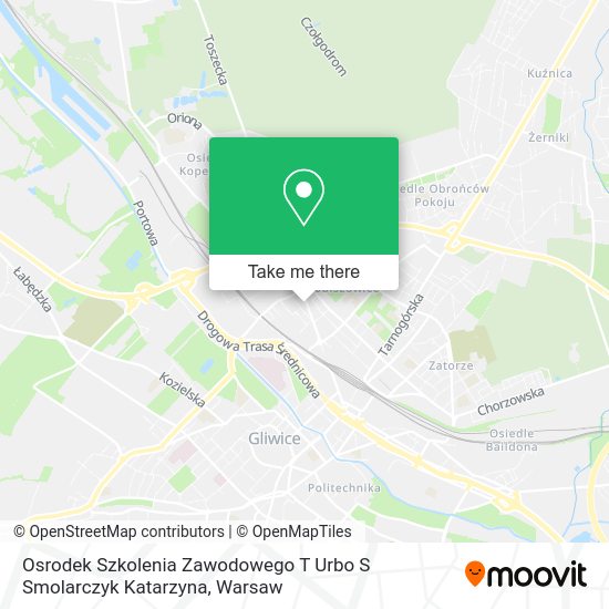 Osrodek Szkolenia Zawodowego T Urbo S Smolarczyk Katarzyna map