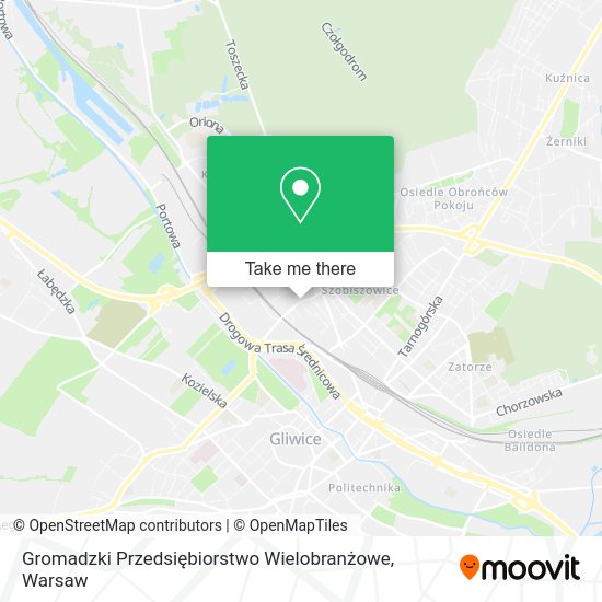 Gromadzki Przedsiębiorstwo Wielobranżowe map