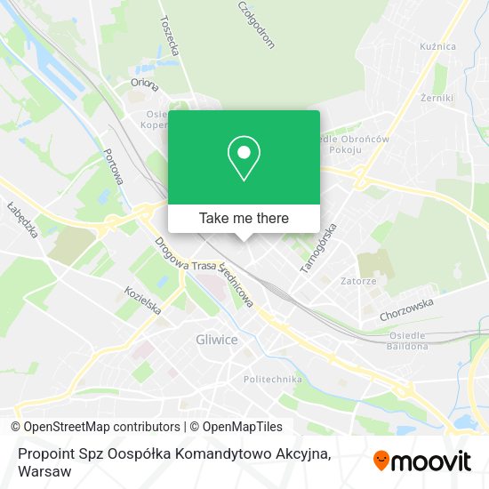 Propoint Spz Oospółka Komandytowo Akcyjna map