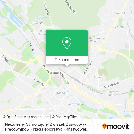 Niezależny Samorządny Związek Zawodowy Pracowników Przedsiębiorstwa Państwowej Komunikacji Samochod map