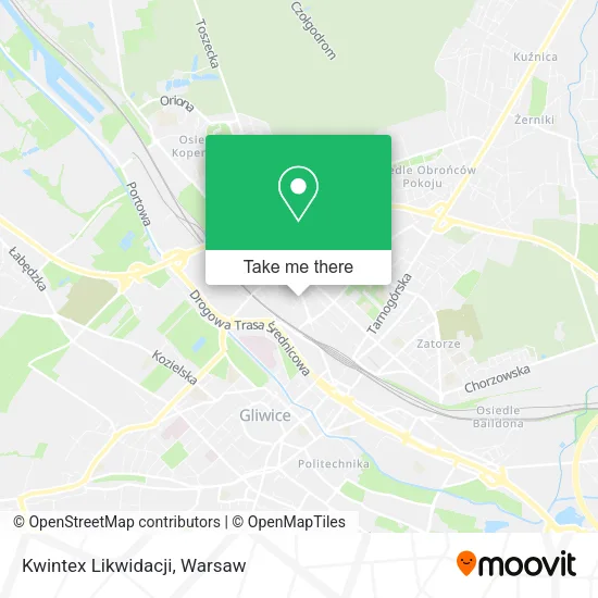 Карта Kwintex Likwidacji