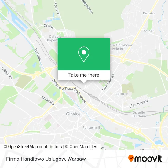 Карта Firma Handlowo Uslugow