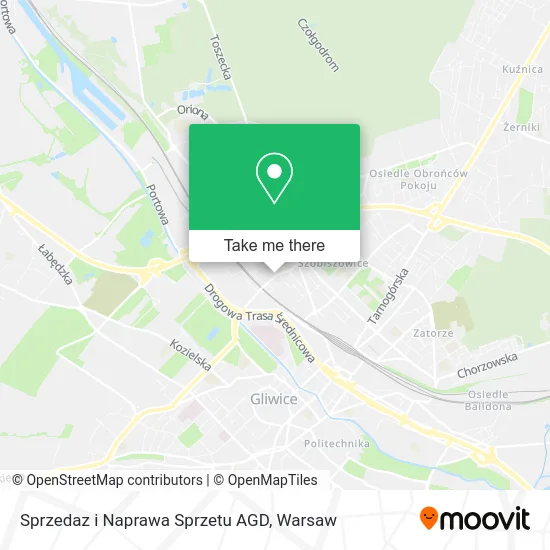 Карта Sprzedaz i Naprawa Sprzetu AGD