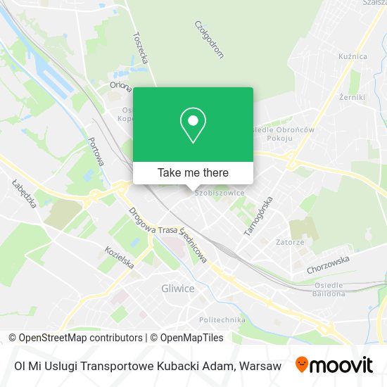 Ol Mi Uslugi Transportowe Kubacki Adam map