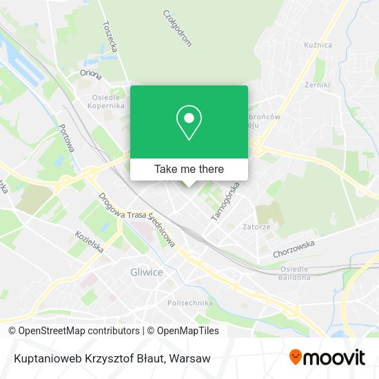 Kuptanioweb Krzysztof Błaut map