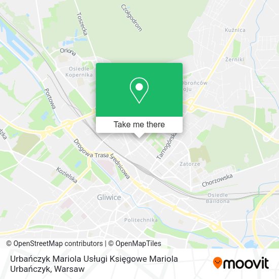 Urbańczyk Mariola Usługi Księgowe Mariola Urbańczyk map