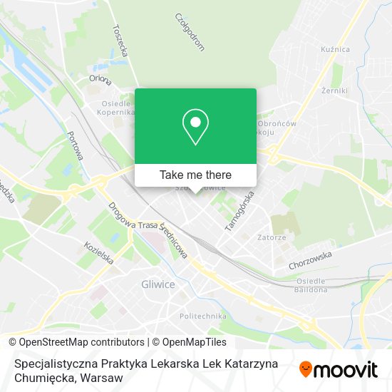 Specjalistyczna Praktyka Lekarska Lek Katarzyna Chumięcka map