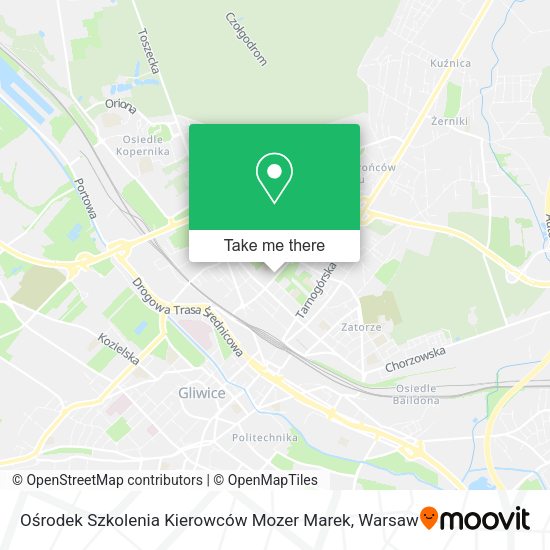 Ośrodek Szkolenia Kierowców Mozer Marek map