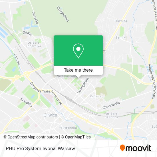 PHU Pro System Iwona map