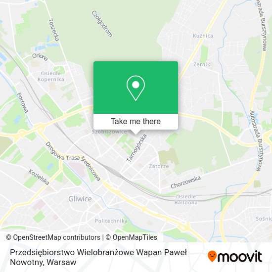 Przedsiębiorstwo Wielobranżowe Wapan Paweł Nowotny map