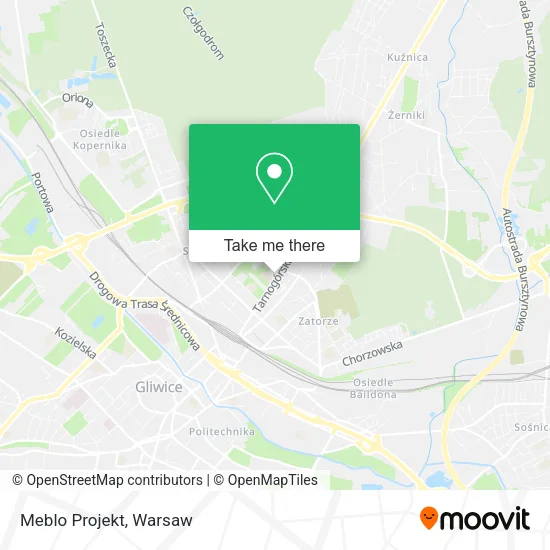 Карта Meblo Projekt