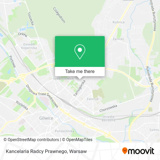 Карта Kancelaria Radcy Prawnego