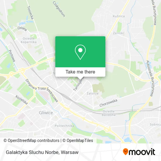 Карта Galaktyka Sluchu Norbe