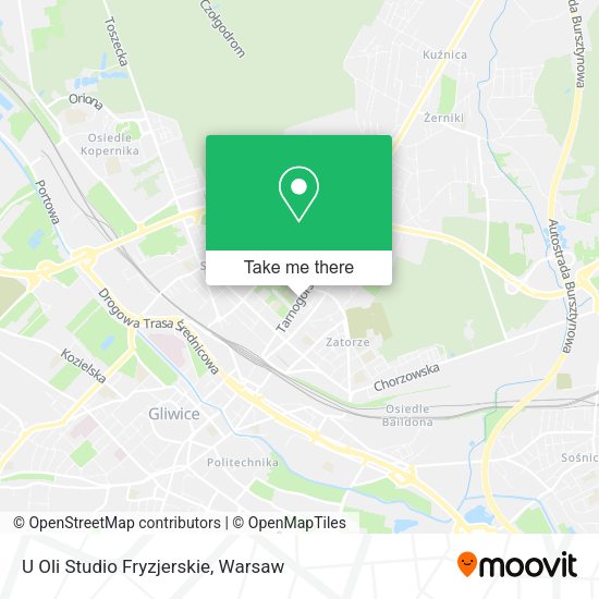 U Oli Studio Fryzjerskie map