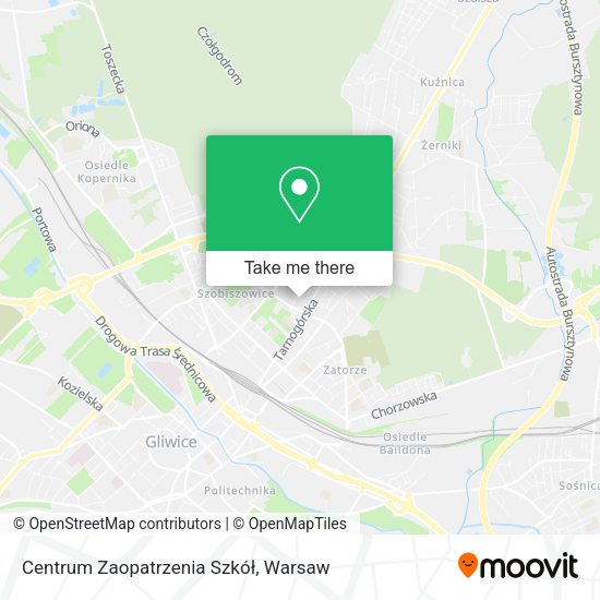 Centrum Zaopatrzenia Szkół map