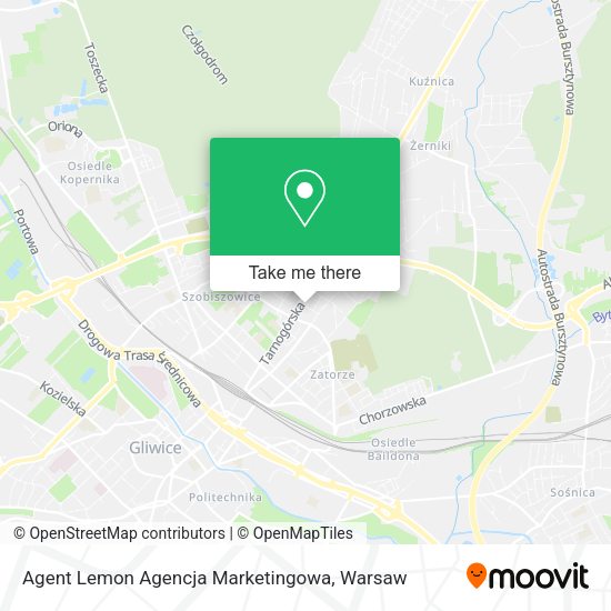 Карта Agent Lemon Agencja Marketingowa