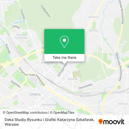 Карта Deka Studio Rysunku i Grafiki Katarzyna Szkafarak