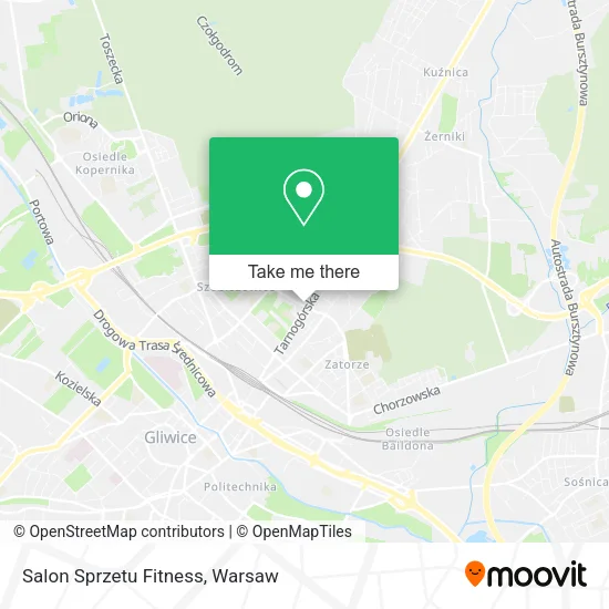 Карта Salon Sprzetu Fitness