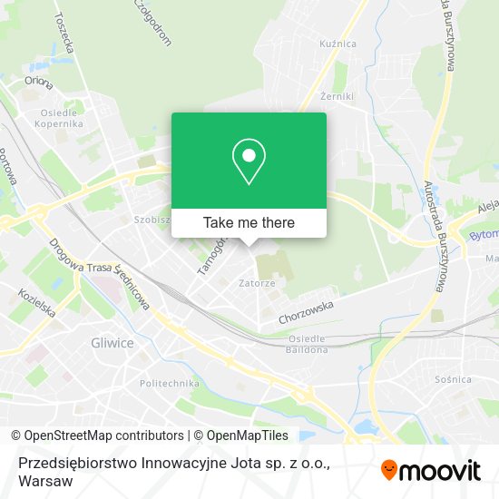 Przedsiębiorstwo Innowacyjne Jota sp. z o.o. map