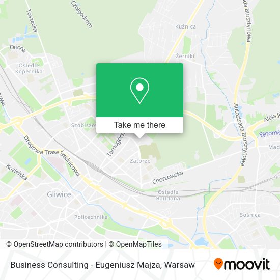 Business Consulting - Eugeniusz Majza map